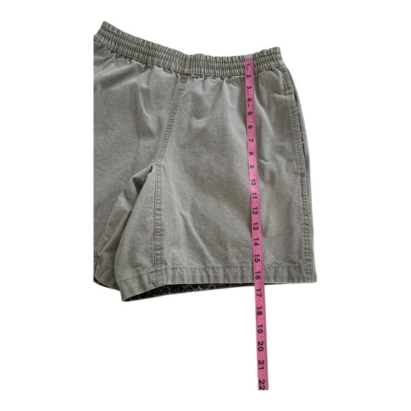 Rugged Terrain Vintage Khaki Green Drawstring Elastic Waist Shorts - Size Small - Picture 10 of 12